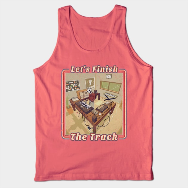 Electronic Musician and Music Producer Tank Top by Mewzeek_T